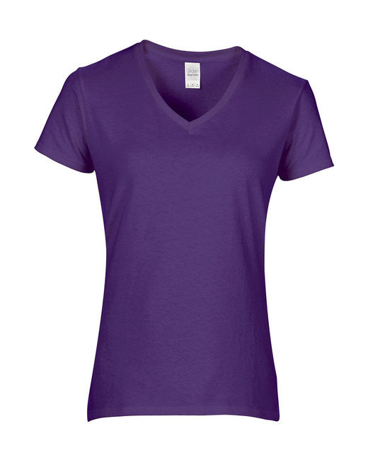 Gildan - Ladies' Heavy Cotton™ V-Neck, T-Shirt