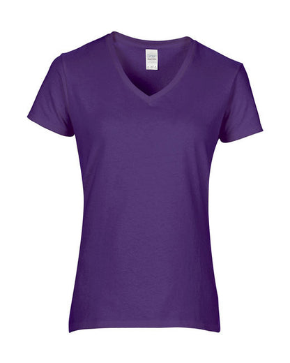 Gildan - Ladies' Heavy Cotton™ V-Neck, T-Shirt