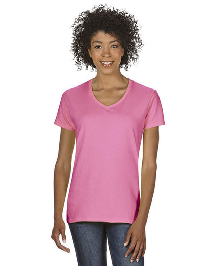 Gildan - Ladies' Heavy Cotton™ V-Neck, T-Shirt