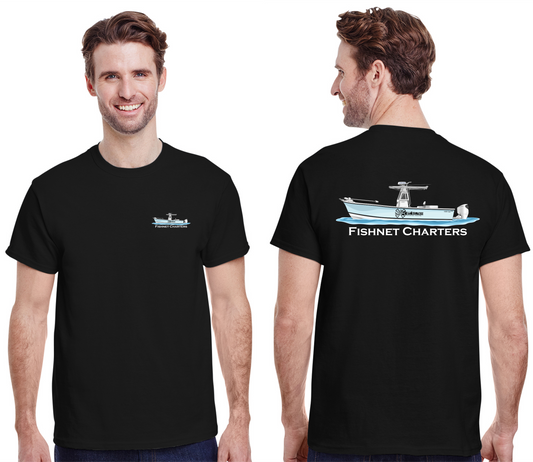 Capt. Mel’s Fishnet Charters Boat Shirt T shirt