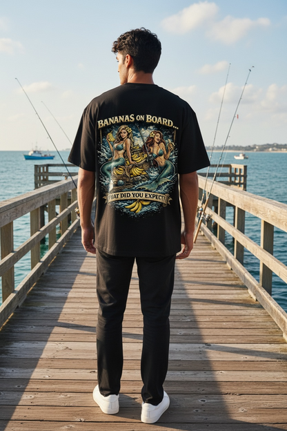 BANANAS ON BOARD T SHIRT